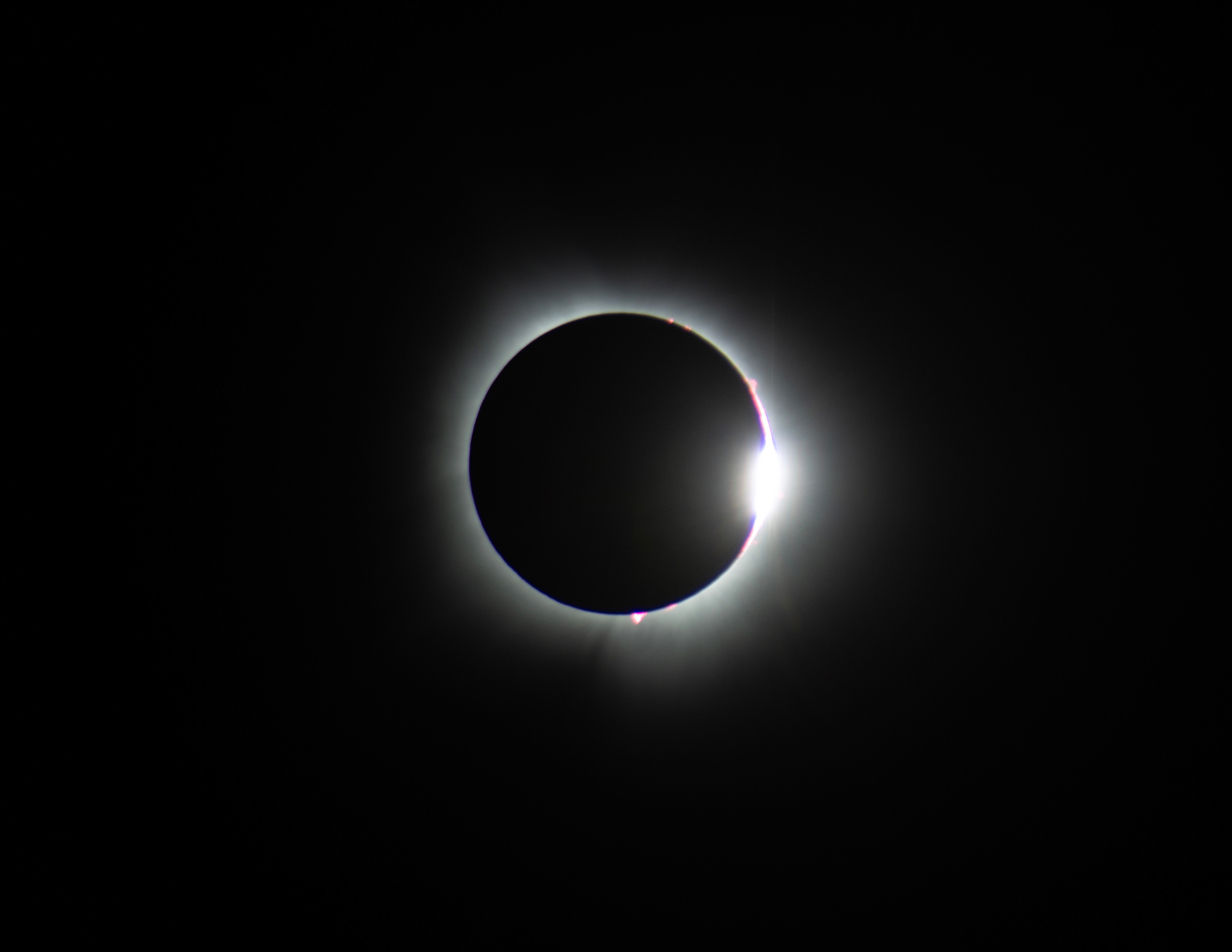 April 8, 2024 solar eclipse as seen in Frisco, TX.