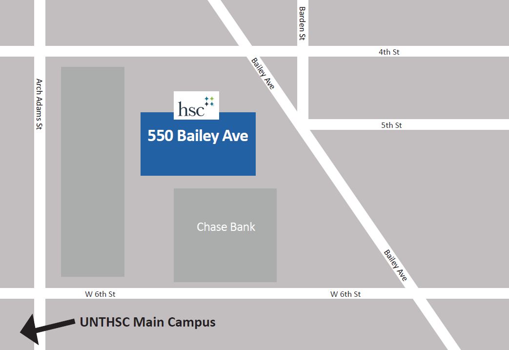 HSC 550 Bailey Ave Map