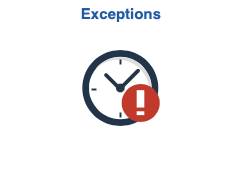 Clock Exceptions Icon