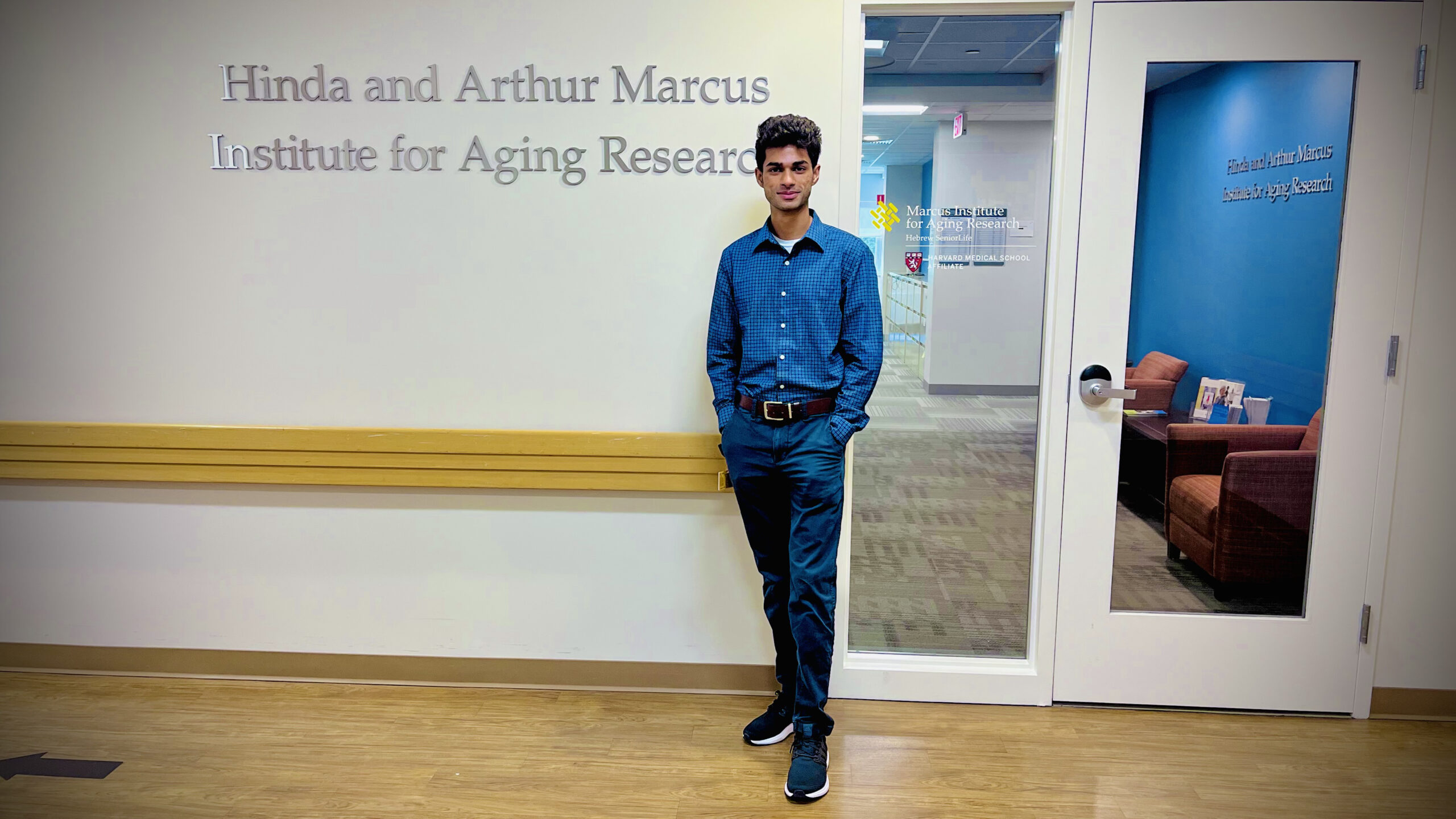 HSC TCOM student Kush Kinariwala studies at Harvard Medical School