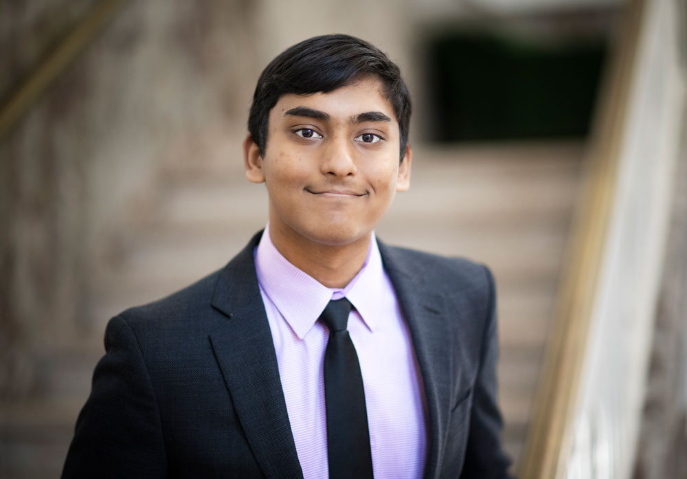 Photo of UNT's Anriudh Mazumder