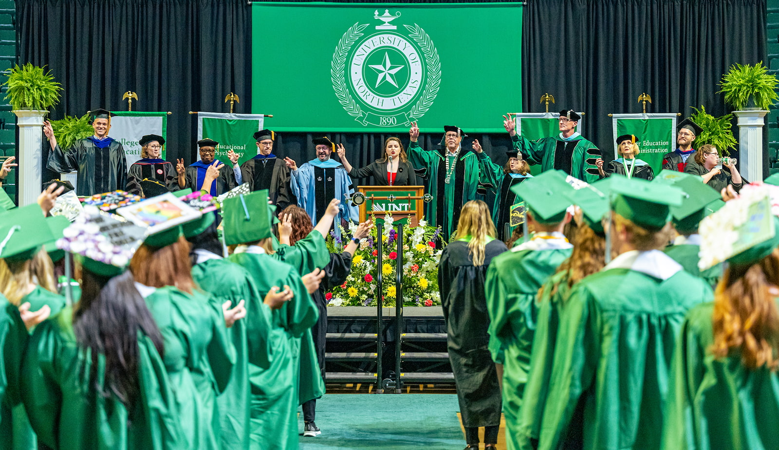 UNT Commencement 2