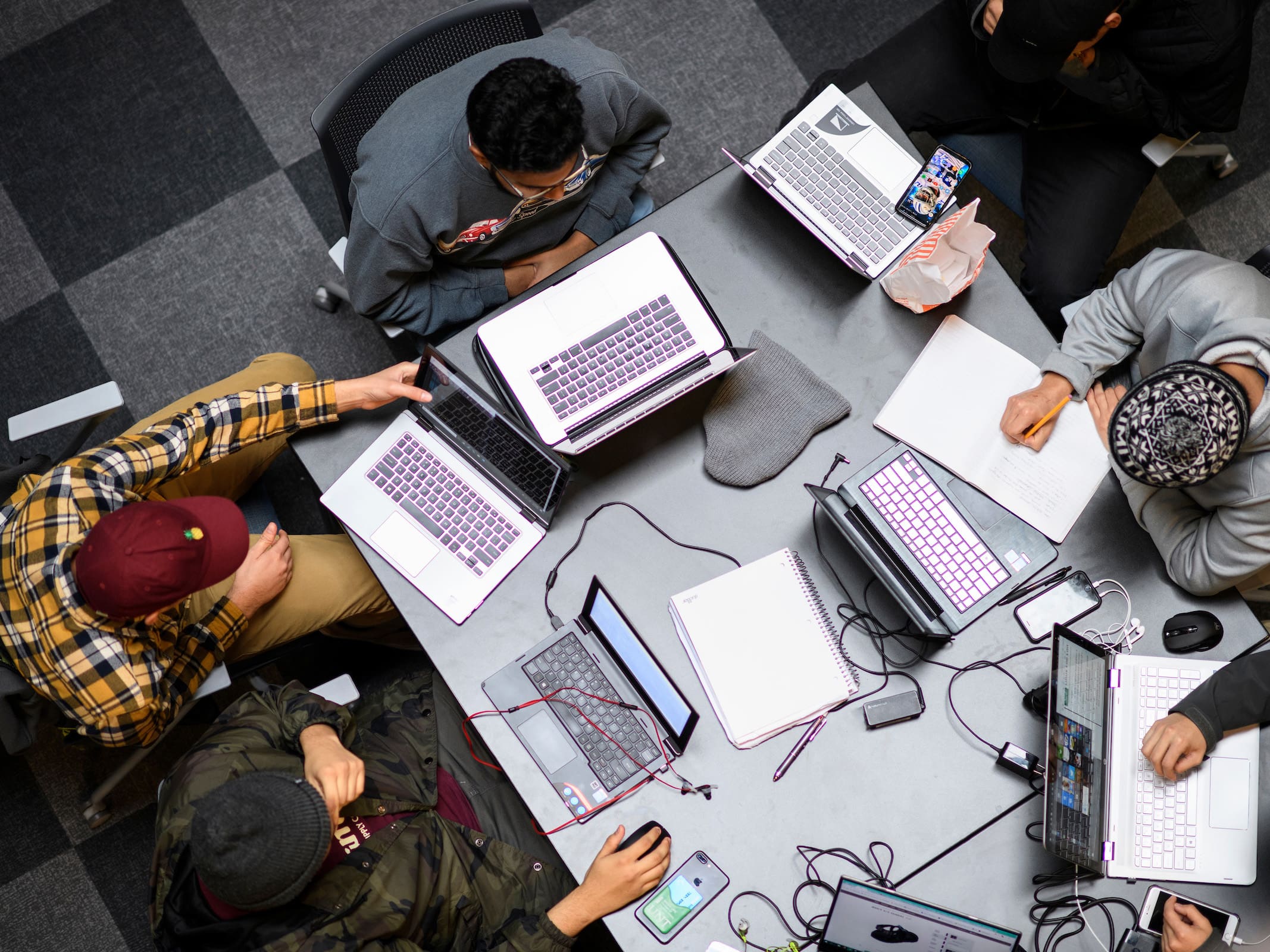 UNT Computer Students