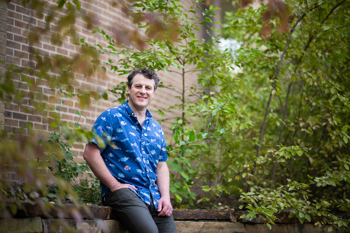 Photo of UNT's Jim Junker, research assistant professor in the College of Science