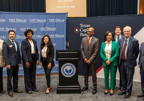 UNT Dallas and Texas Capital Bank