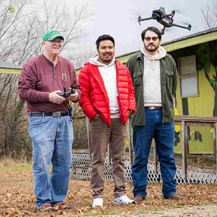 UNT drone mapping project club funded by UNT Diamond Eagles Society