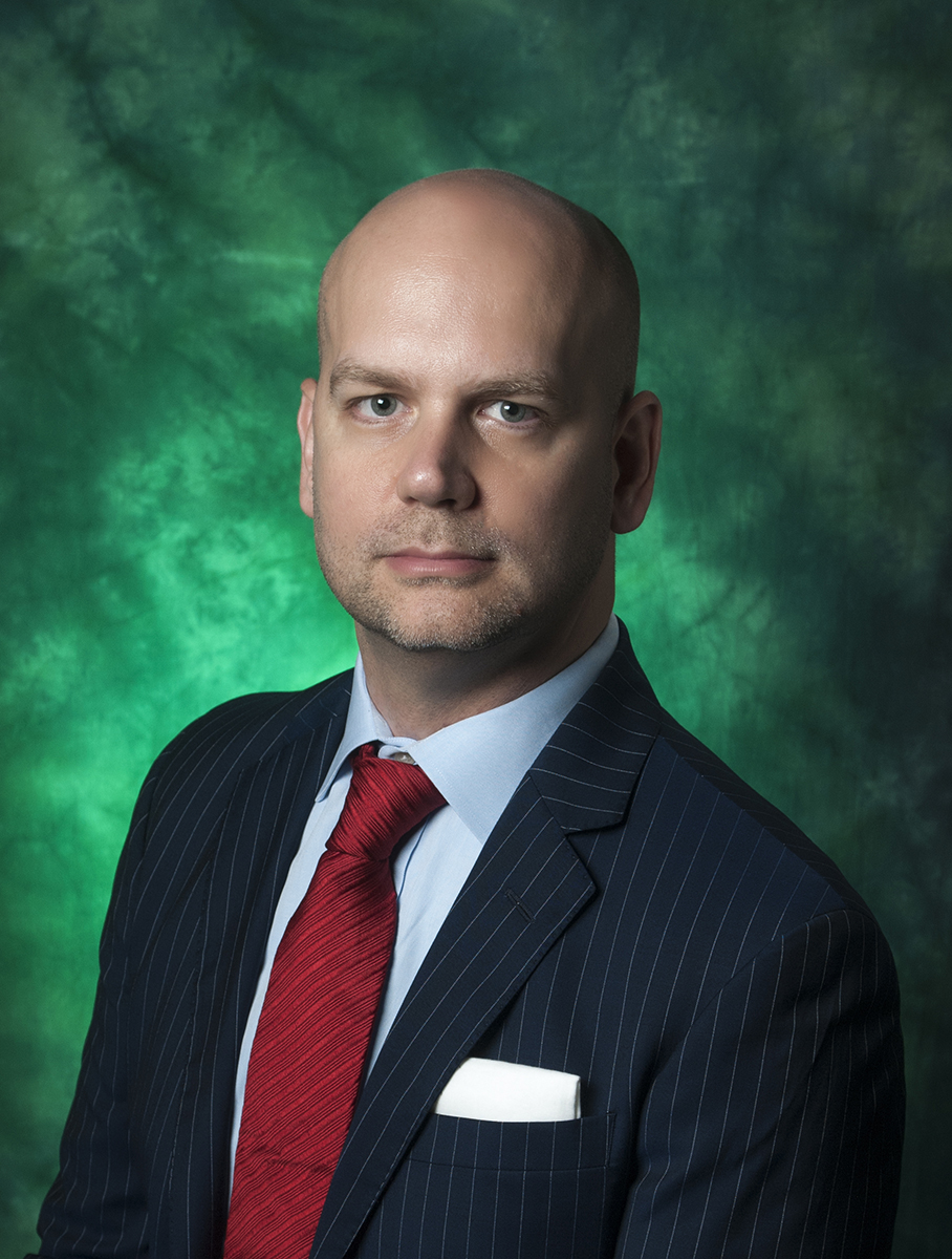 Portrait photo of UNT's Jon McCarry