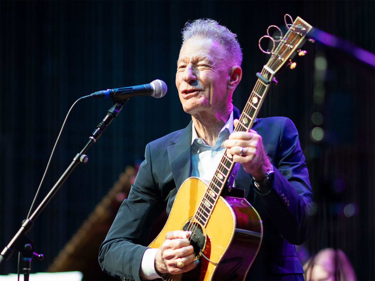 Grammy Award-winning singer-songwriter Lyle Lovett