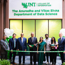UNT College of Information gains the new Sinha Innovation Lab for Data Science