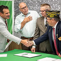 UNT Student Veteran Services endowment announcement
