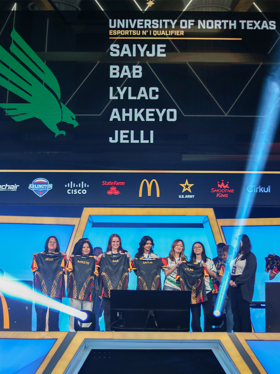 UNT's all-femme Valorant esports team competes at the 2024 CECC