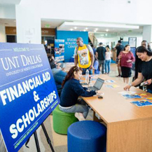 Students Can Talk One-on-One with Professors, Counselors and Admissions Advisors 