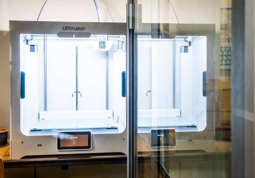 3D Printers in the STEM Lab at UNT Dallas