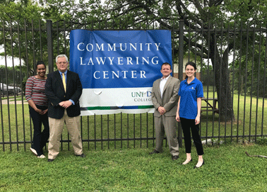 UNT Dallas Community Lawyering Centers Staff and Faculty 