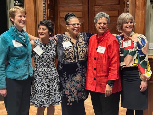 Professor Cheryl Wattley (second from right) joined by her fellow Smith College Medal honorees