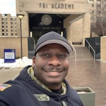 Christopher Shaw Trains at FBI Academy