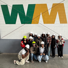 UNT Health CPH's students explore recycling through hands-on facility tour