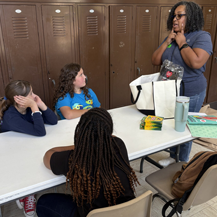 UNT Health participated in Elementary School STEAM Career outreach