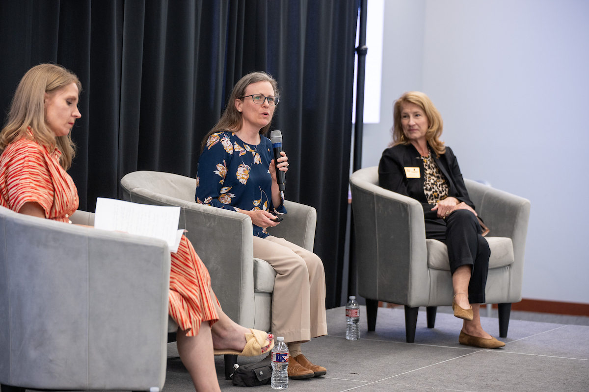 Photo of 2026 Leadership Texas Panel discussion at UNT Health Forth Worth