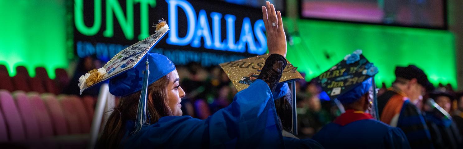 Graduation at UNT Dallas