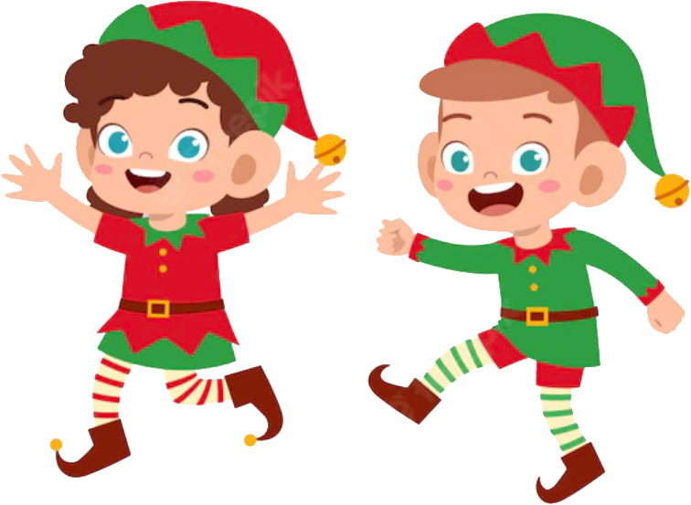 Elves laughing
