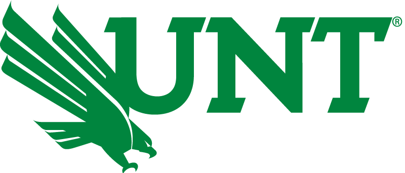 UNT diving eagle logo