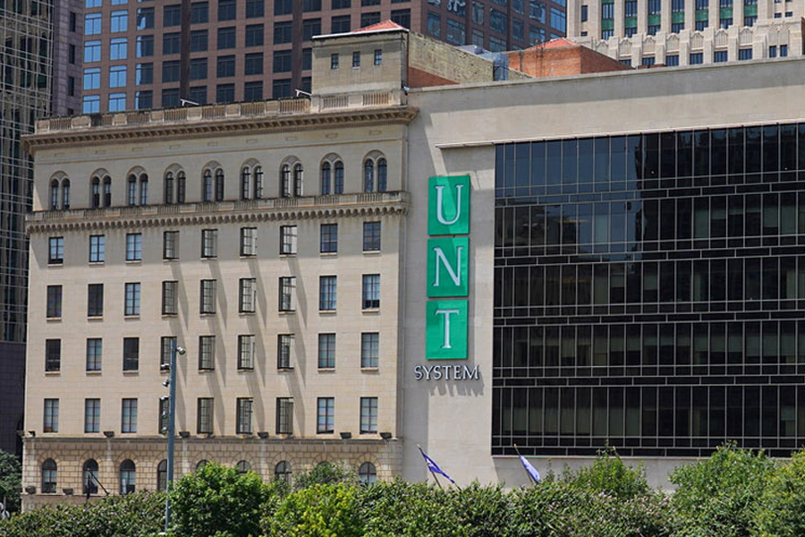 UNT System building in downtown Dallas