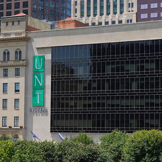 UNT System building