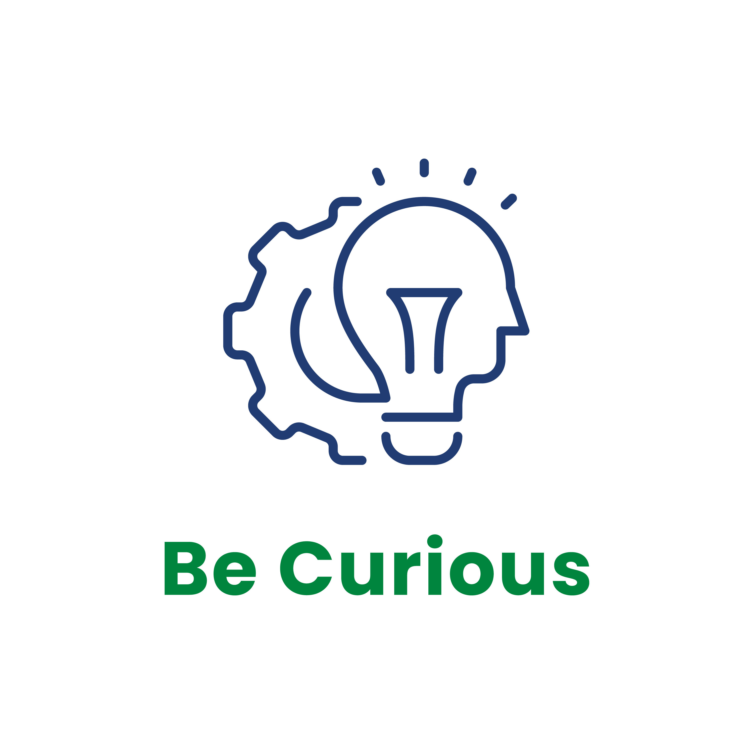 Values Logo - Be Curious