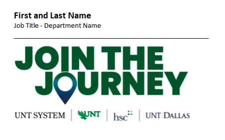 Email Signature Join the Journey 2 Email Signature Join the Journey 2
