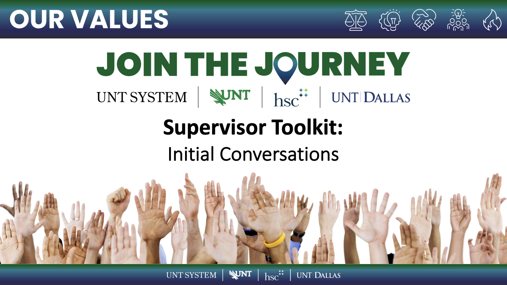 Supervisor Toolkit:  Initial Conversations