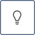 An unlit light bulb indicates the page is available for check out.