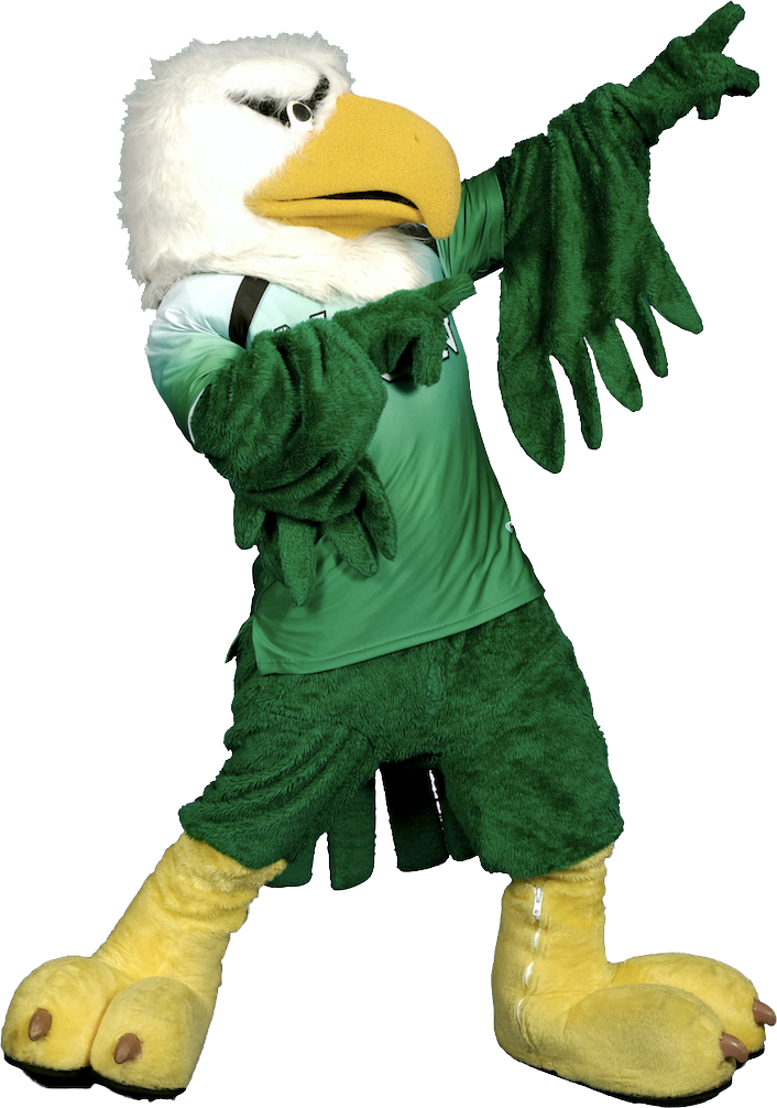 UNT's Scrappy the Eagle