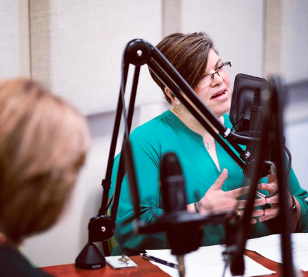 Barbara Abercrombie, Chief Human Capital Officer for the University of North Texas System is interviewed for the Bridging Gaps Podcast