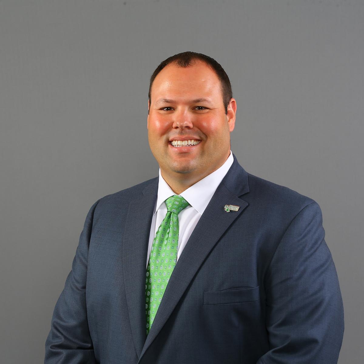 Wren Baker, Vice President and Director of Athletics for UNT